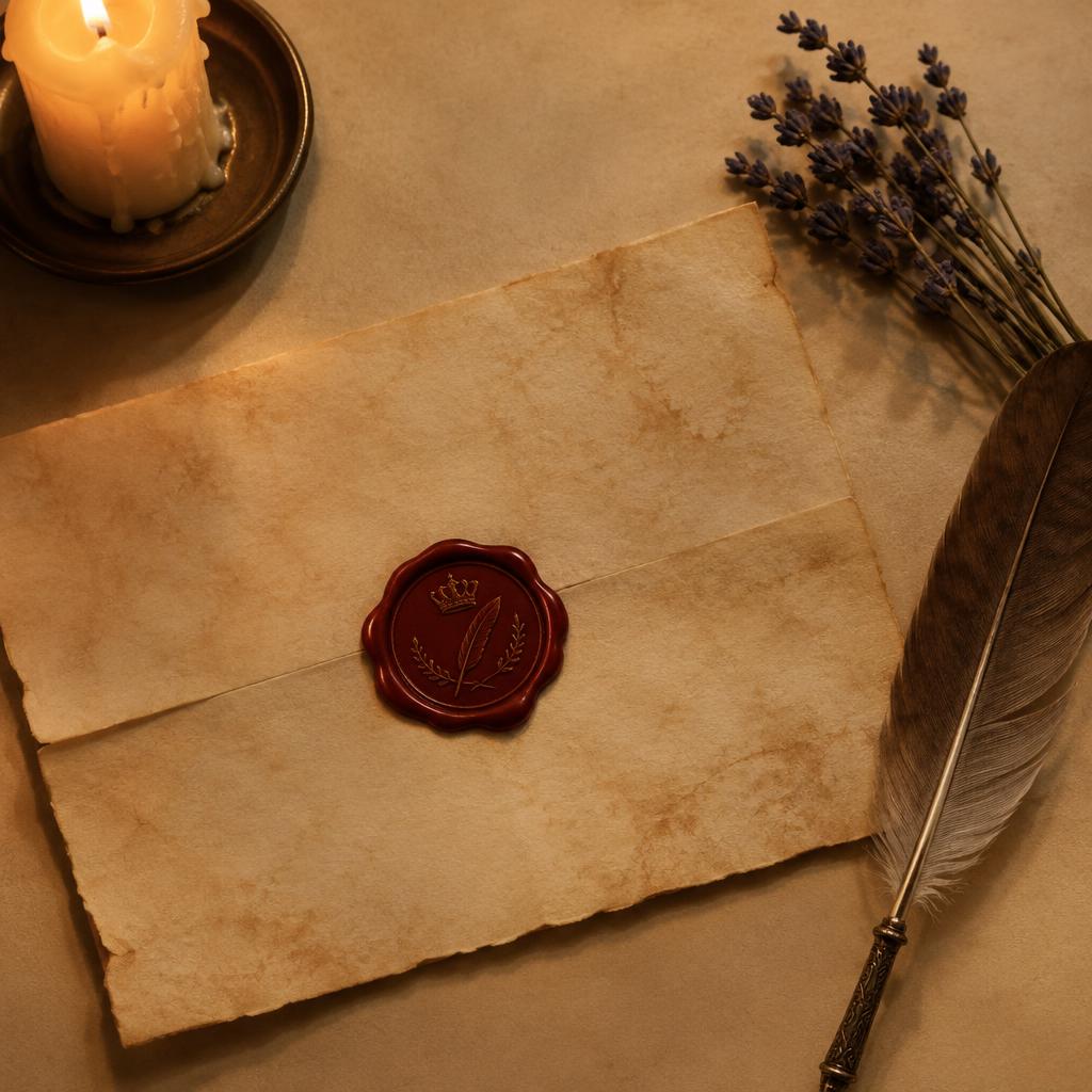 Lettera sigillata con ceralacca